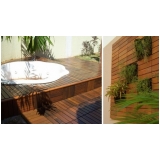 assoalho de madeira para piscina preço Bixiga