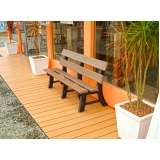 deck de madeira modular Vila Mariana