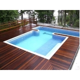 deck de madeira para jardim Jurubatuba