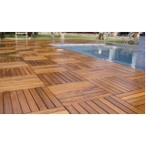 deck de madeira para piscina preço Cupecê