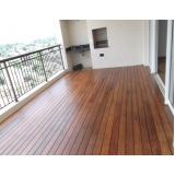 deck de madeira para varanda Residencial Doze