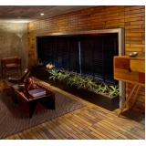 decks de madeira nas paredes Residencial Nove