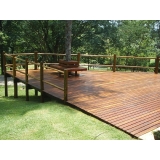 quanto custa aplicação de deck de madeira para piscina São Domingos
