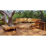 quanto custa deck de madeira modular Vila Romana